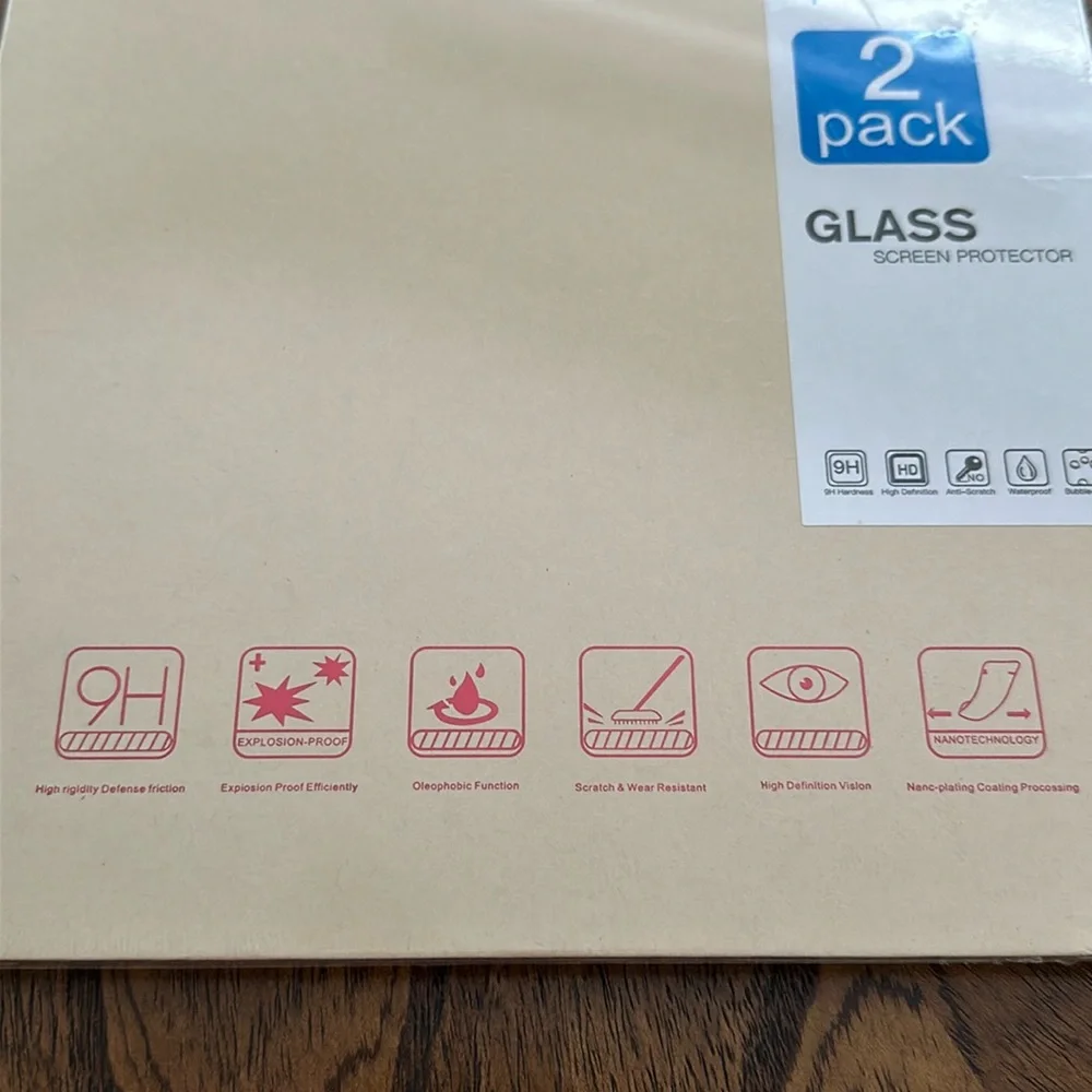 NEW! Screen Protector for iPad 10.2 inch 2 pack